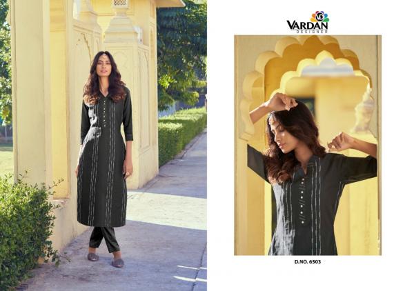 Vardan Raahat 1 Stylish Look Kurti With Pant Collection